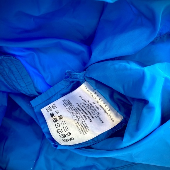 Authentic Moncler Lightweight Blue Jacket (size 8) - Picture 7 of 7